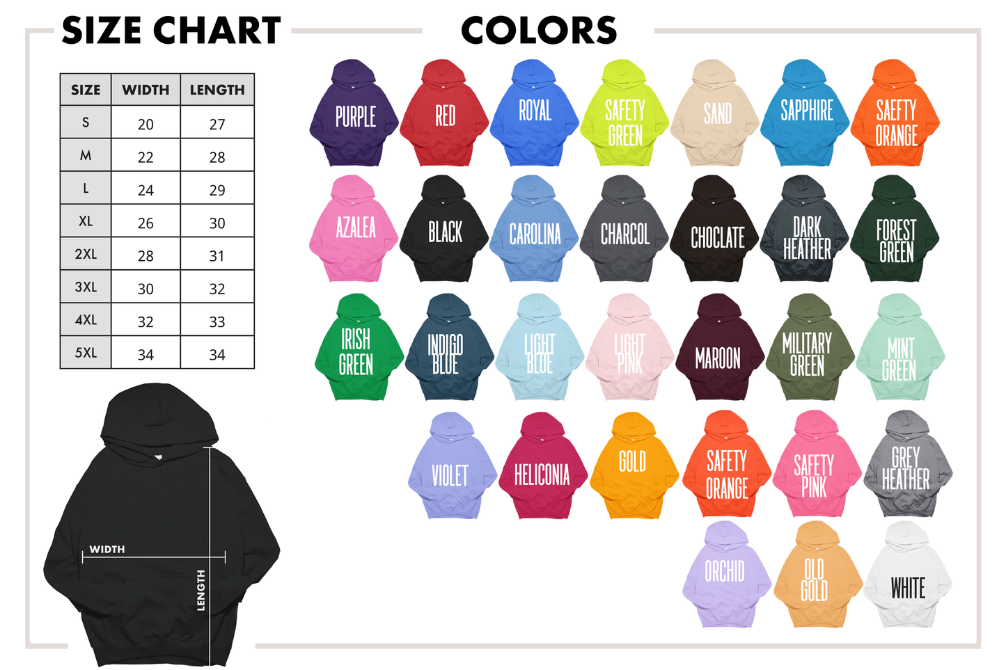 Mountain Outline Hoodie