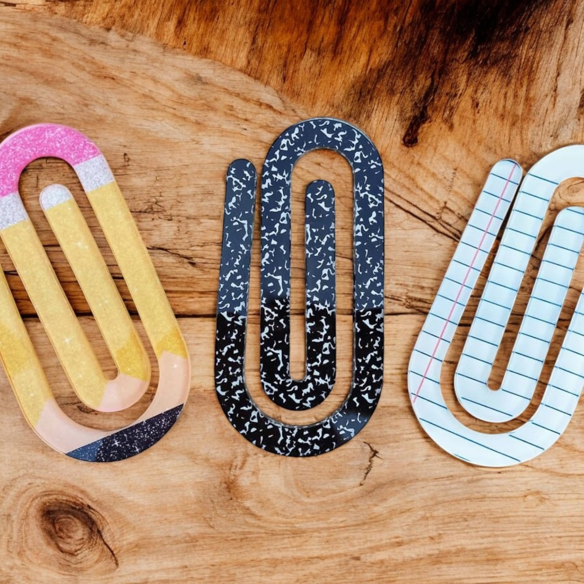 Jumbo Paperclips | School Themed Paperclips | Teacher Appreciation Gift | Paperclip Gift | Teacher Organization | Teacher Appreciation Week
