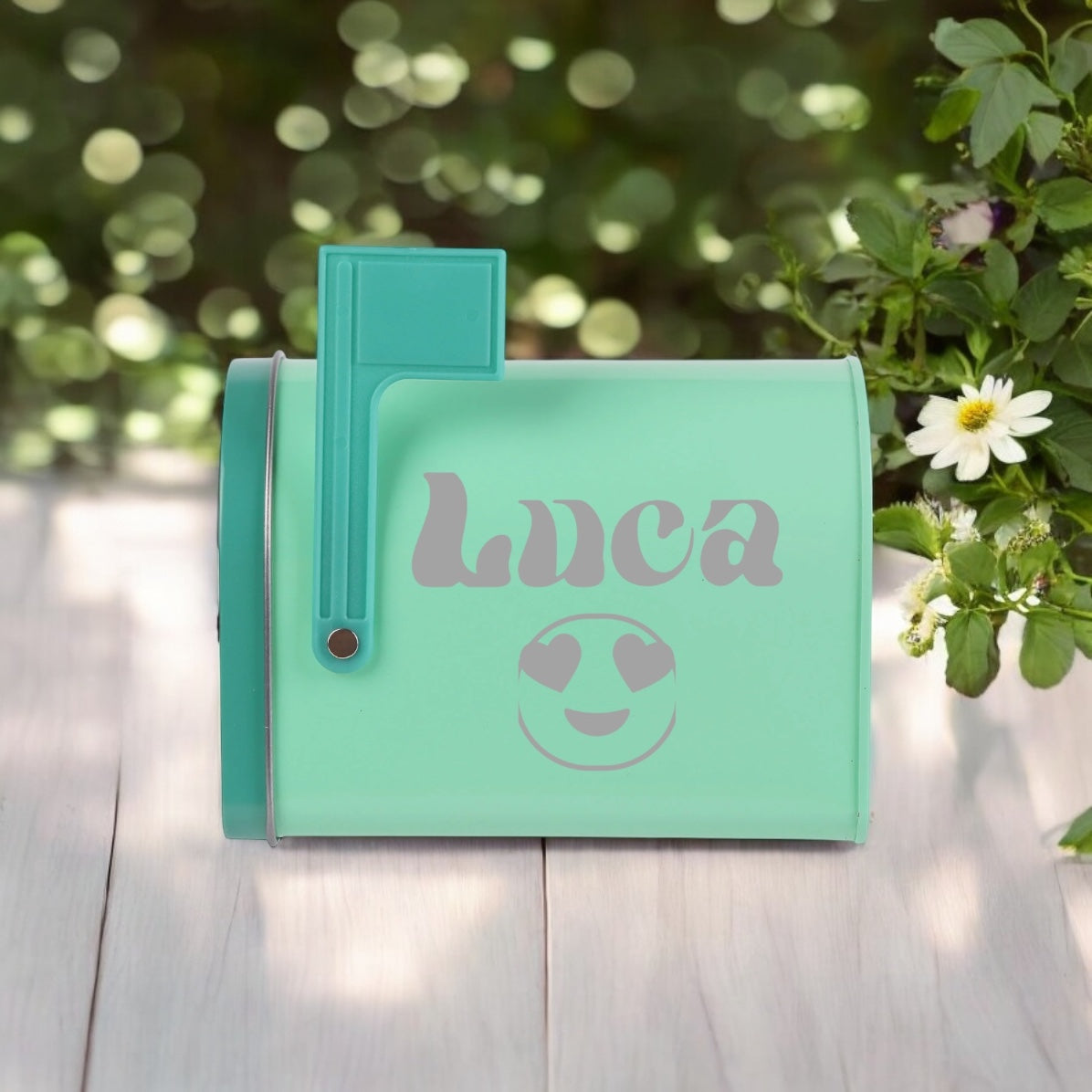Kids’ Valentine’s Day Engraved Name Mailbox & Puzzle Bundle