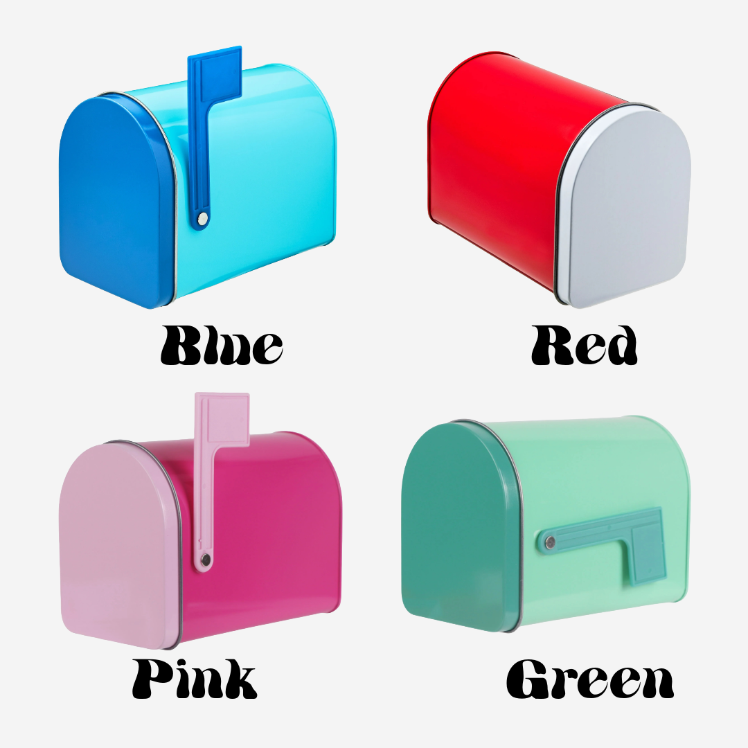 Kids’ Valentine’s Day Engraved Name Mailbox & Puzzle Bundle