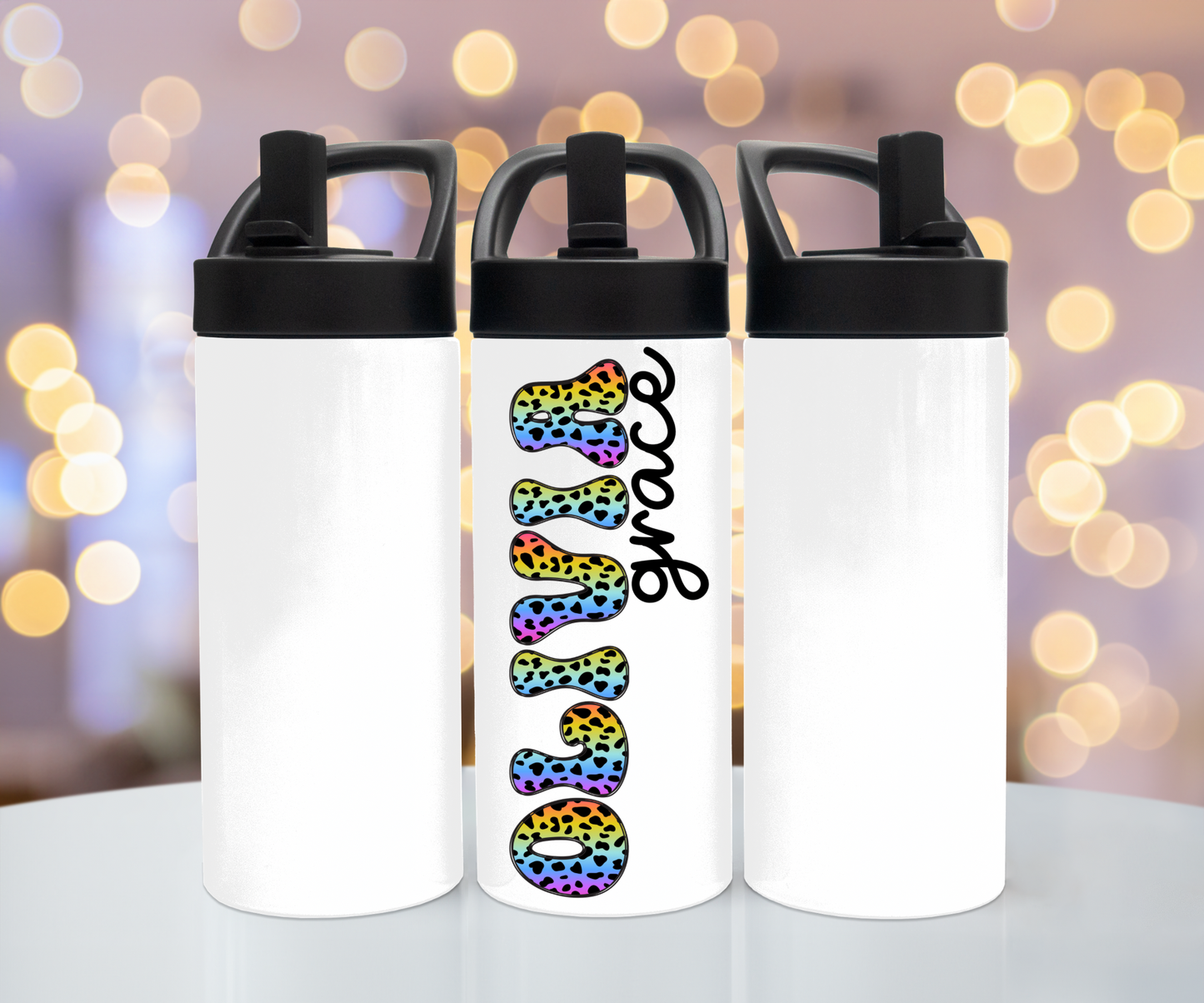 Personalized Kids Name Sports Water Bottle | Water Bottles for Kids | Water Bottles for Sports | Perfect for Children