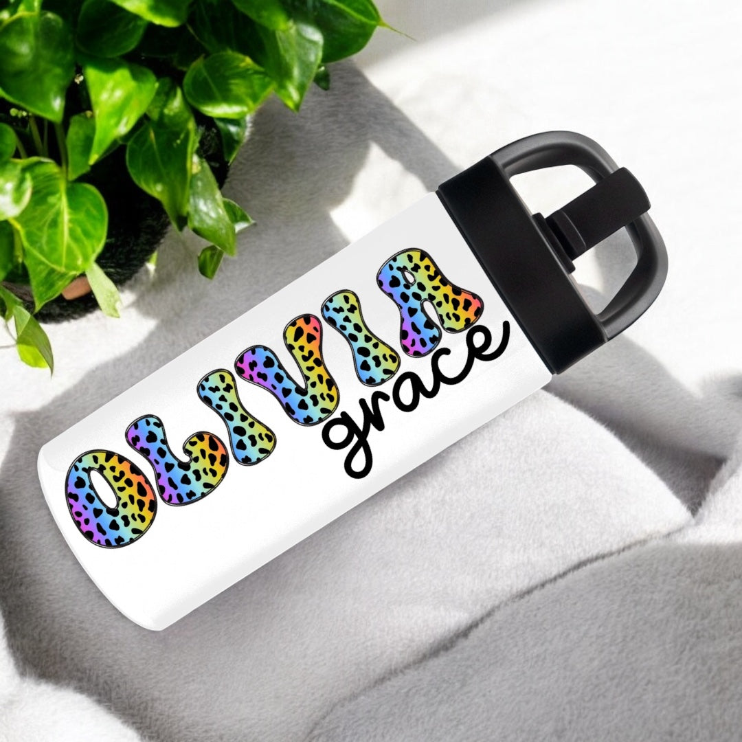Personalized Kids Name Sports Water Bottle | Water Bottles for Kids | Water Bottles for Sports | Perfect for Children