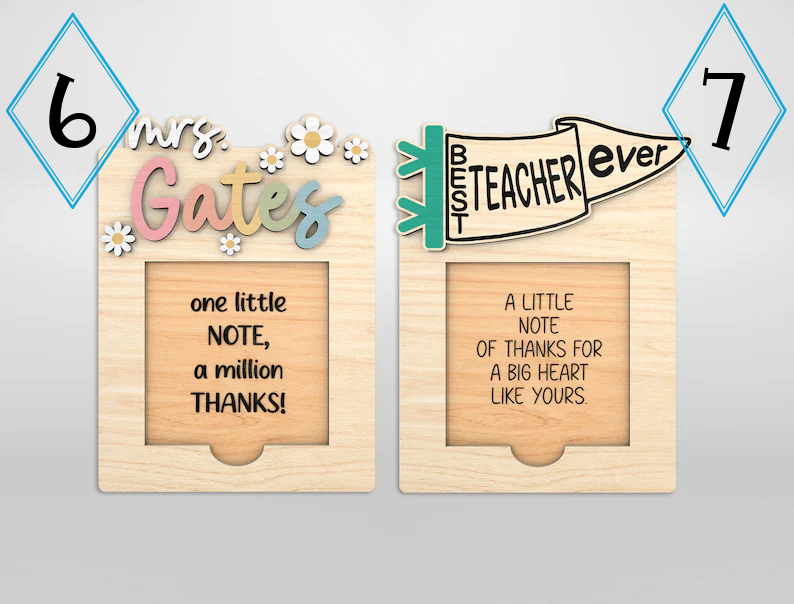 Teacher Post-It Note Holder | Teacher Appreciation Gift