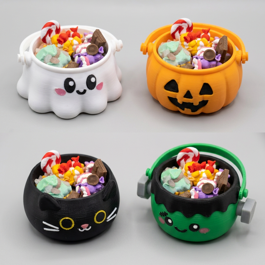 Halloween Treat Pail Clickers