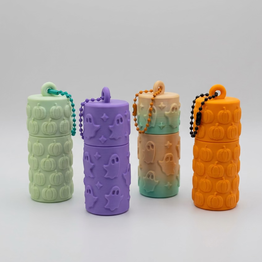 Fall Lip Balm Keychains