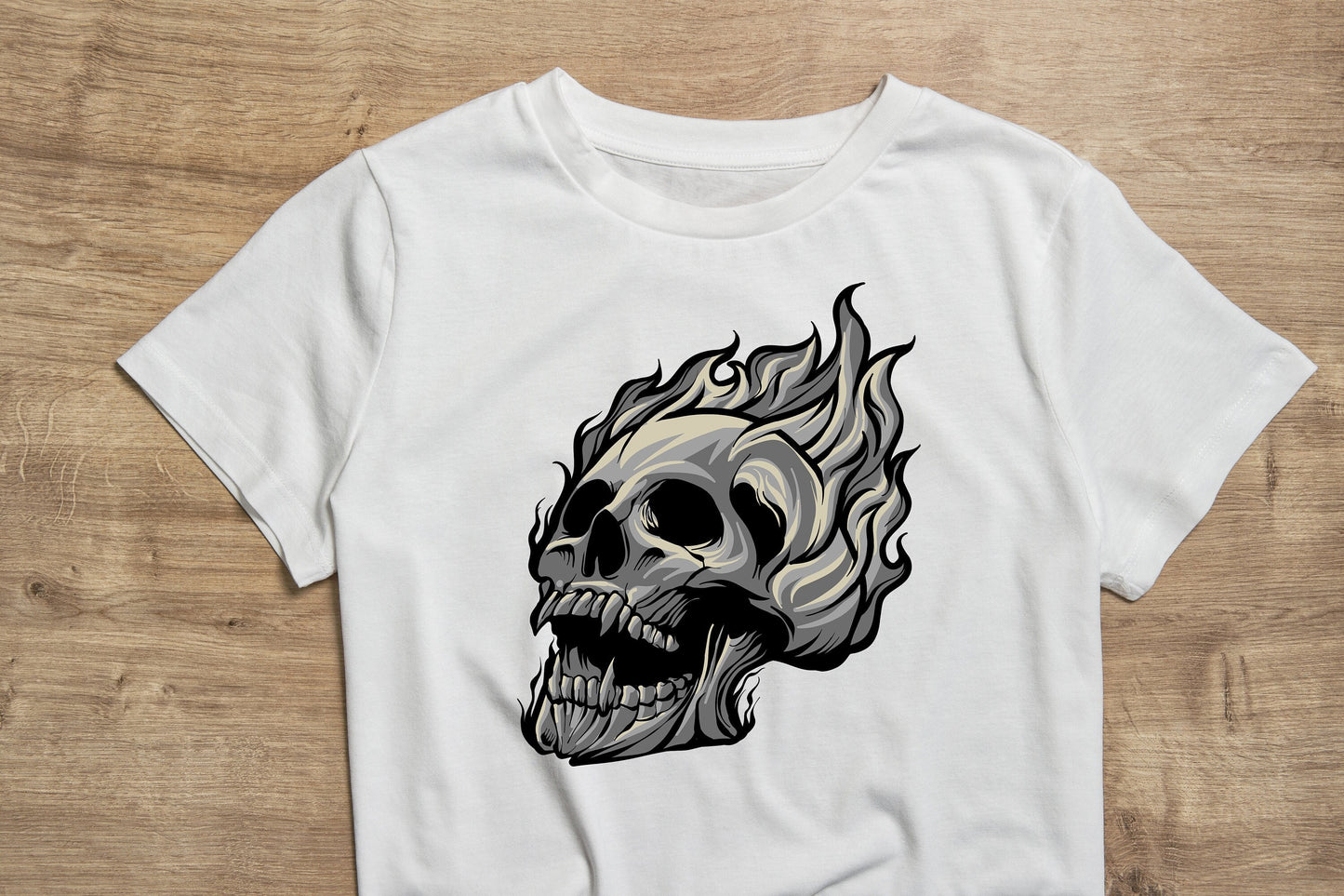 Burning Skull T-Shirt