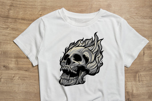 Burning Skull T-Shirt