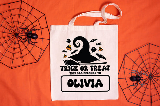 Personalized Trick-or-Treat Bag