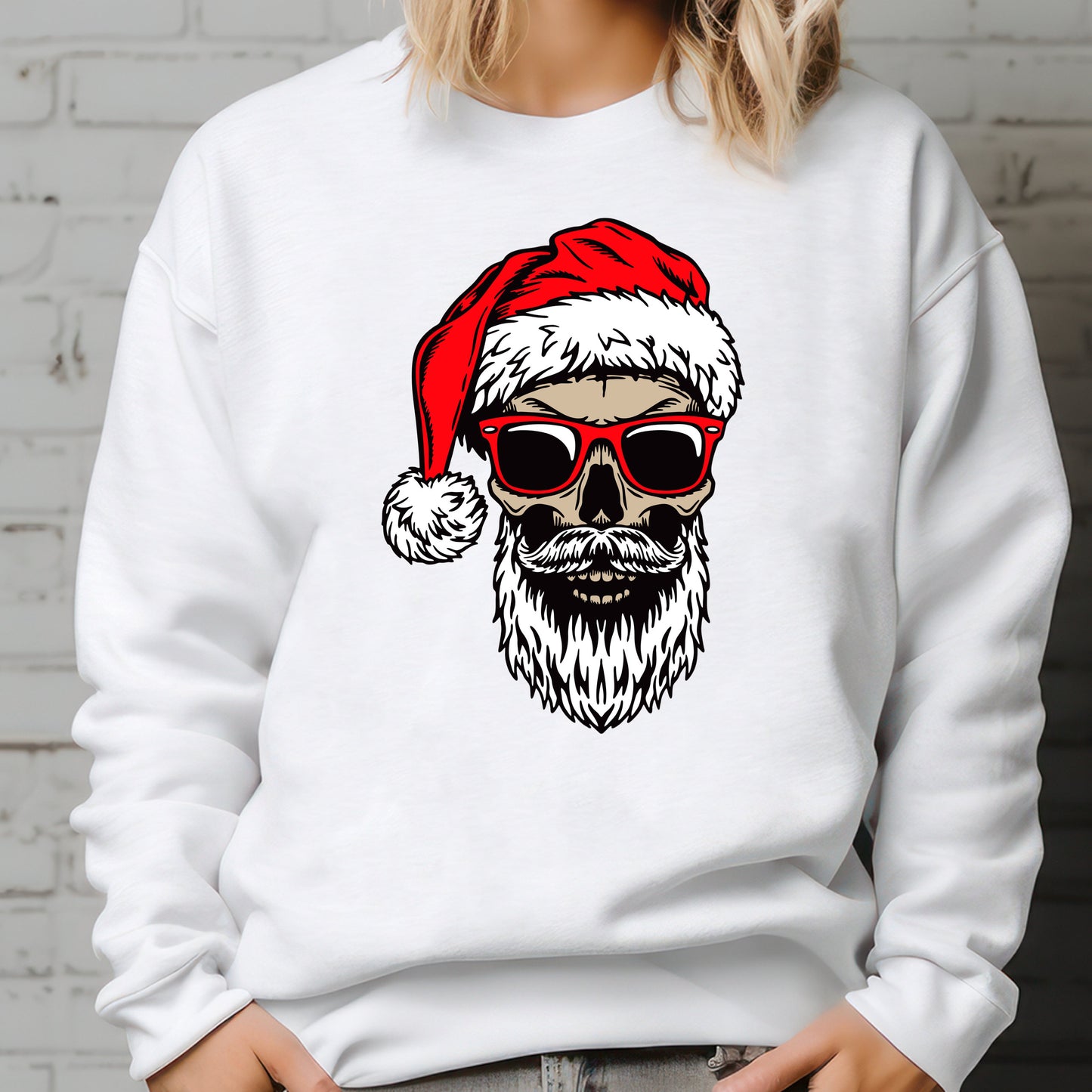 Skull Santa Sweatshirt