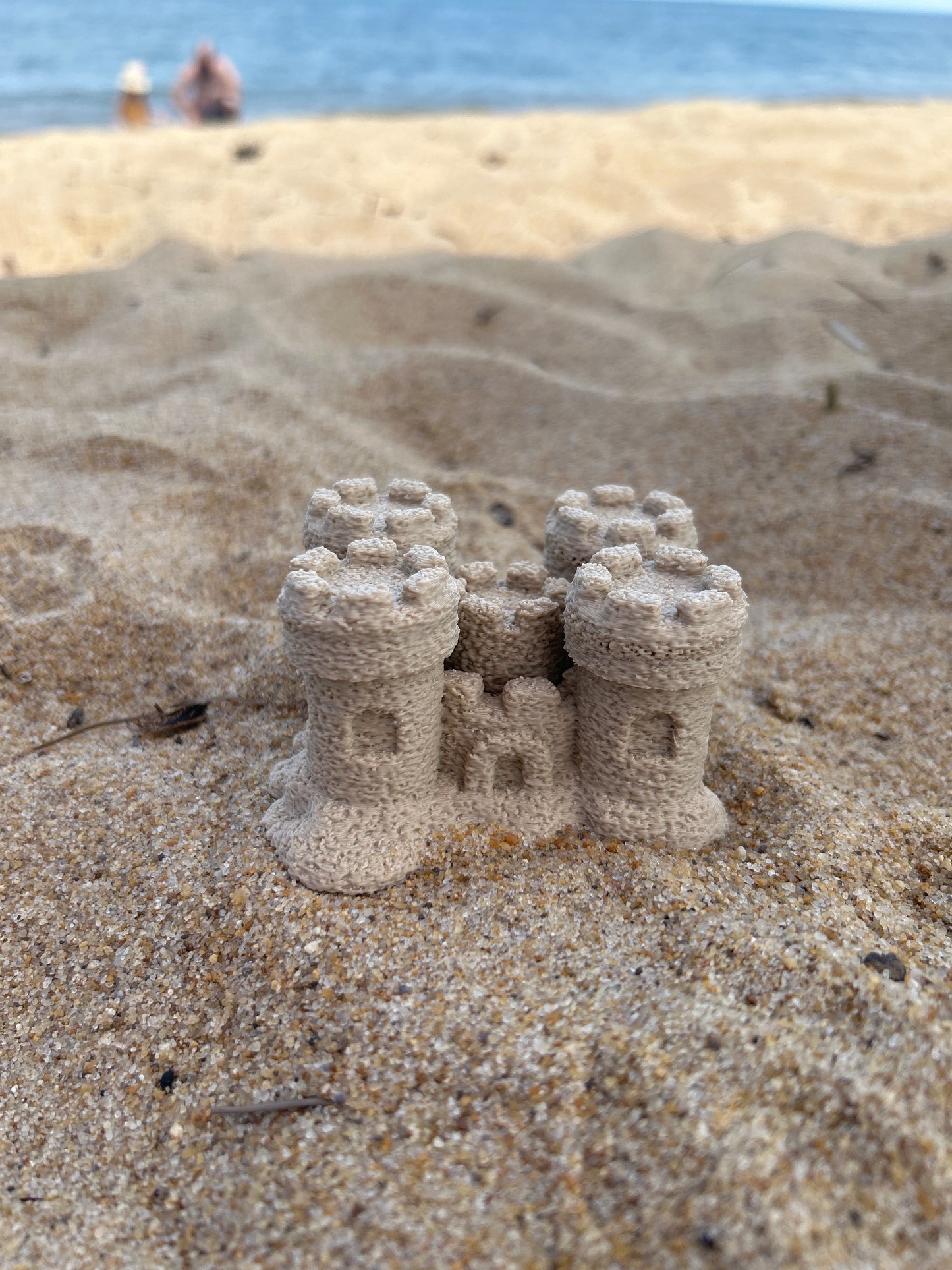 Large Sand Castle - 5 Clicker