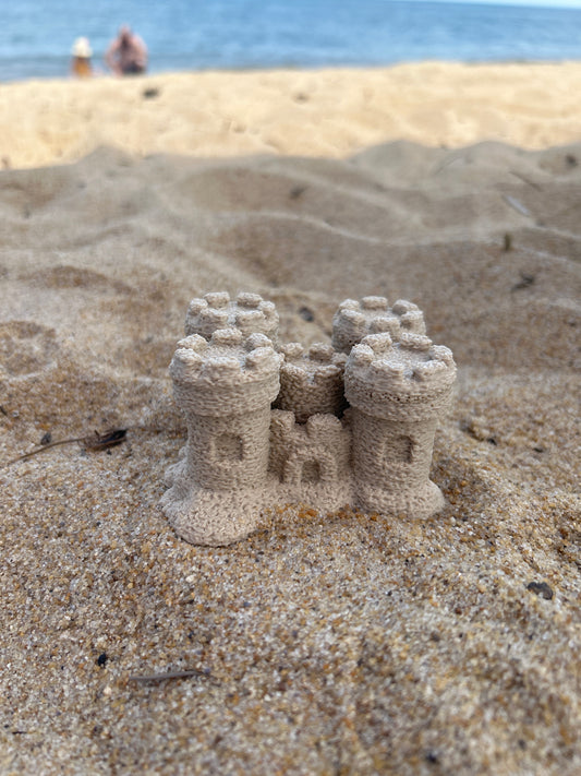 Large Sand Castle - 5 Clicker