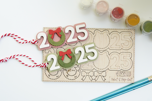 2025 Paint and Pop-Out Ornament Kit