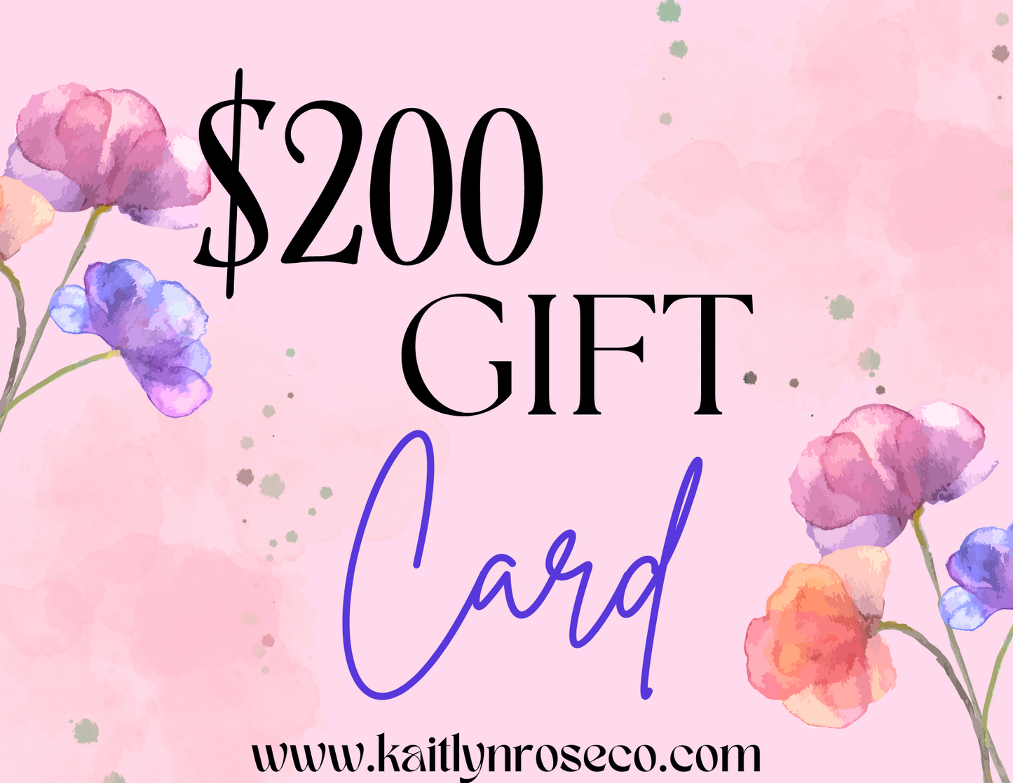 Kaitlyn Rose Co. Digital Gift Card