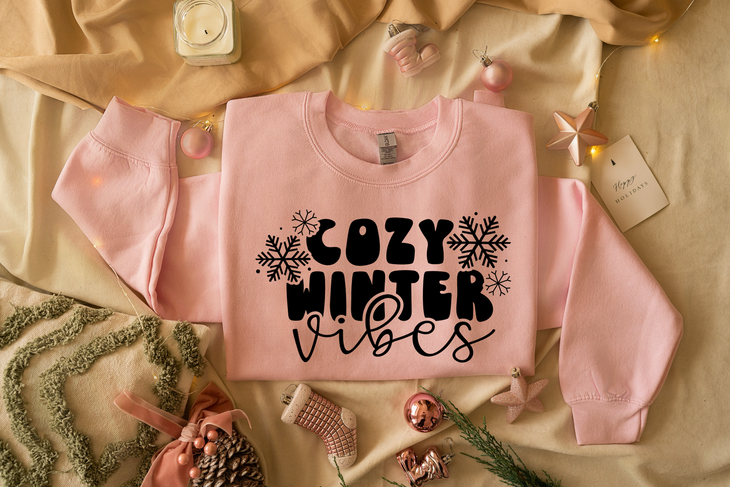 Cozy Winter Vibes Sweatshirt