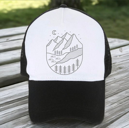 Mountains Trucker Hat