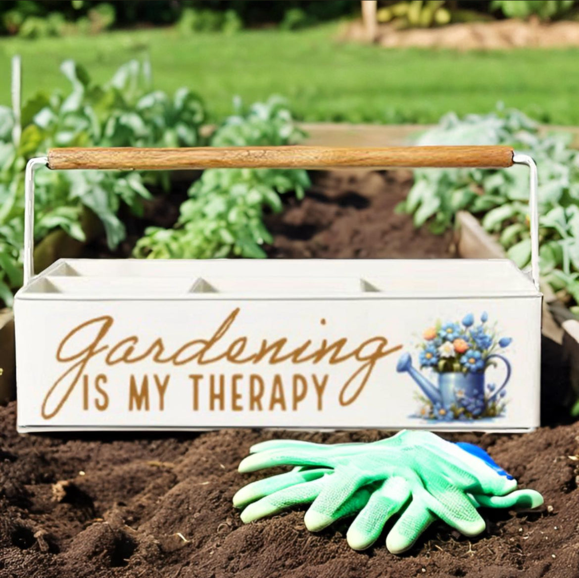 Gardening Is My Therapy Caddy