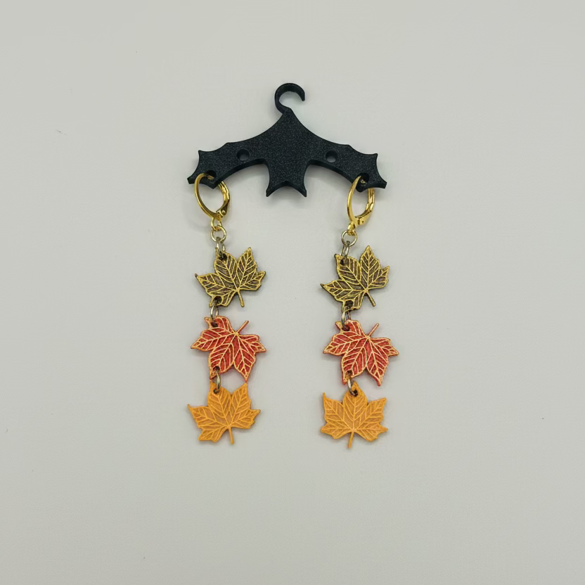 Falling Leaf Earrings