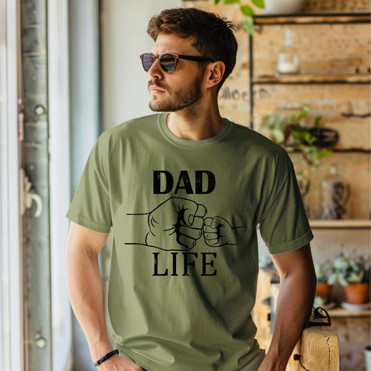 Dad Life Fist Bump Tee