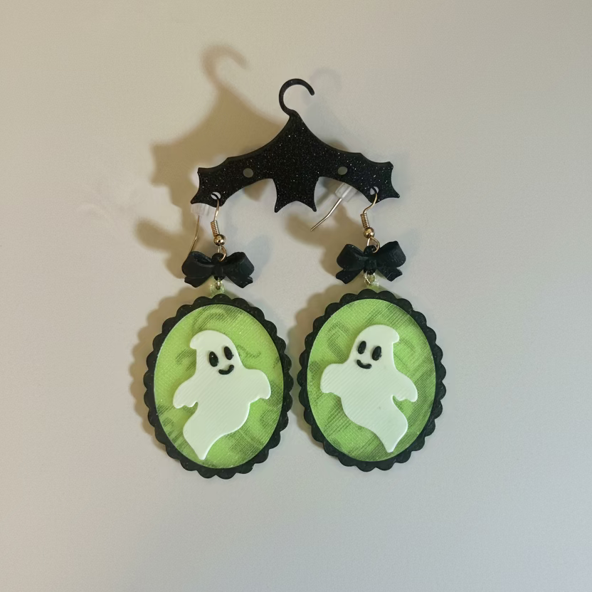 Ghost Frame Earrings