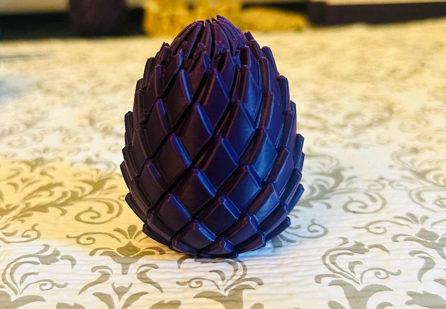 Twisty Mini Dragon Egg Fidget - Purple