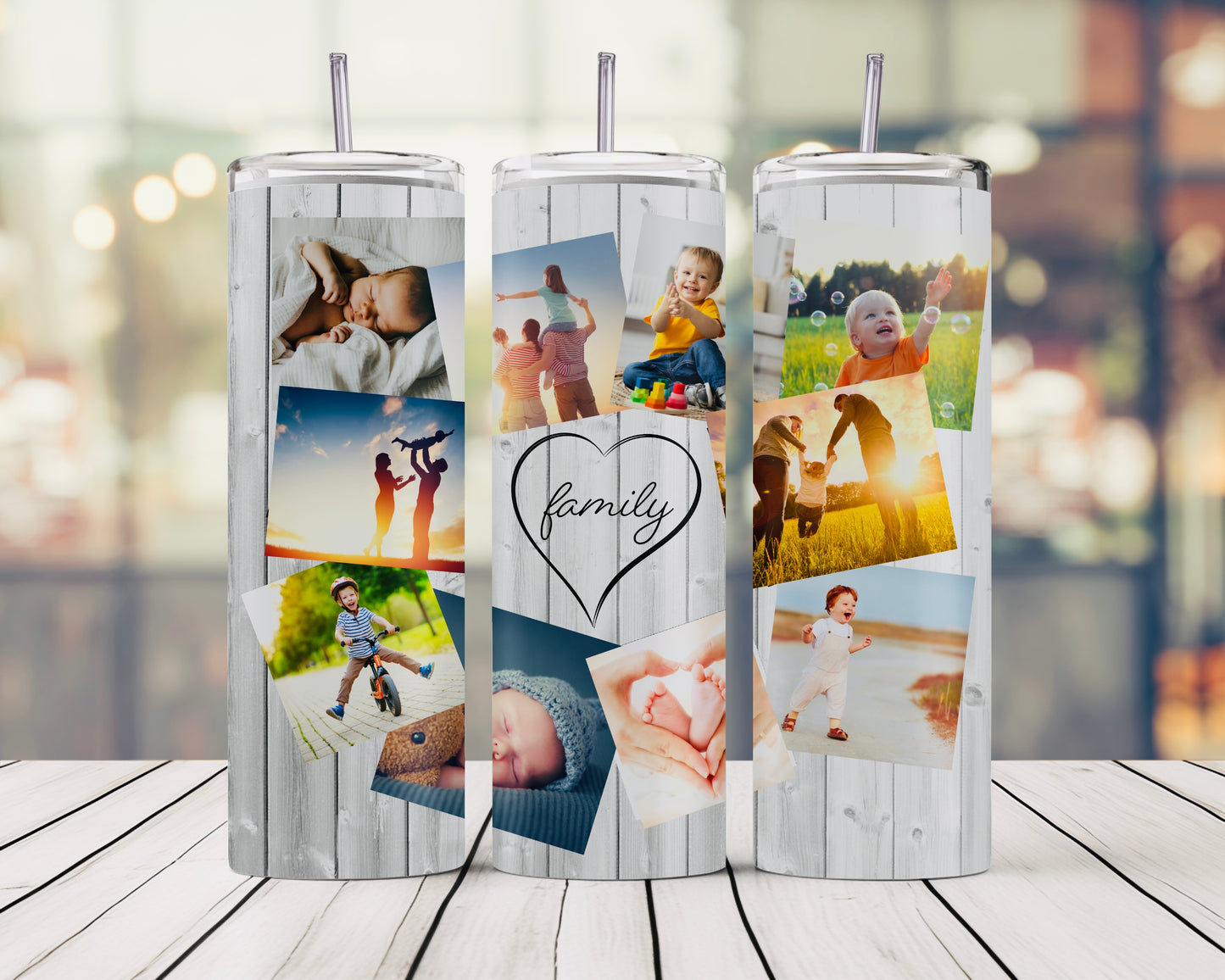 Customized Photo Tumbler