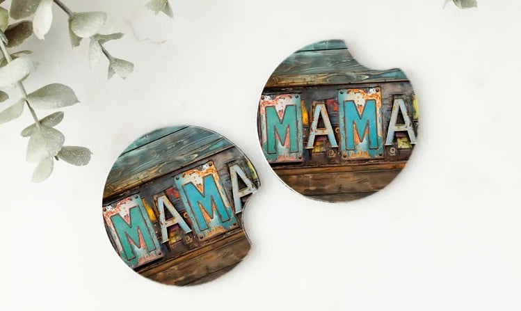 Mama Car Coasters