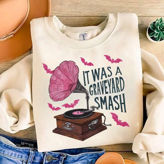 It Was A Graveyard Smash Pullover