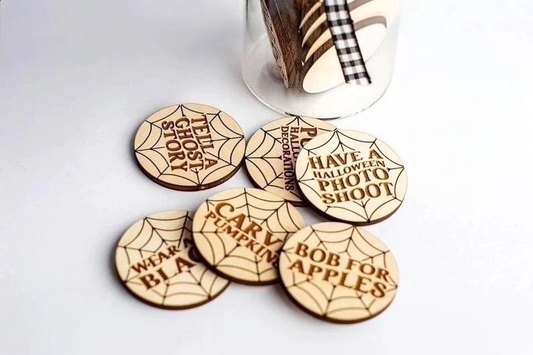 Fall & Halloween Jar of Activity Tokens