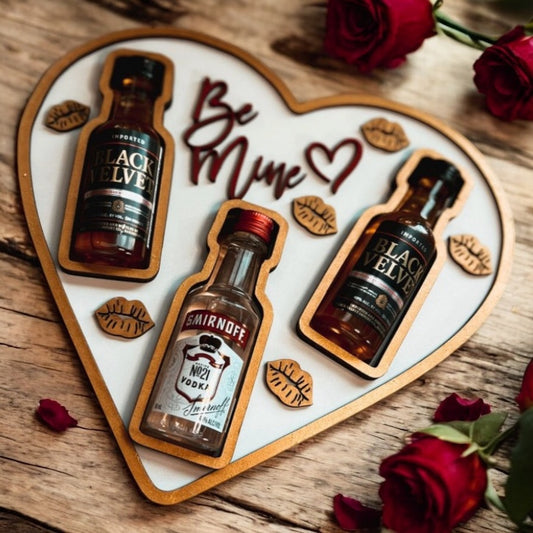 Valentine’s Heart Gift Box of Spirits