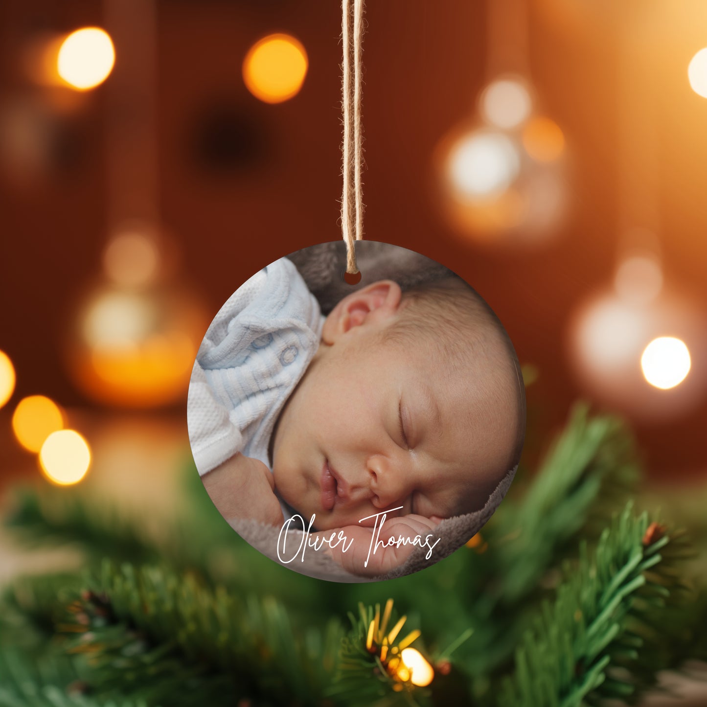 Personalized Photo Ornament