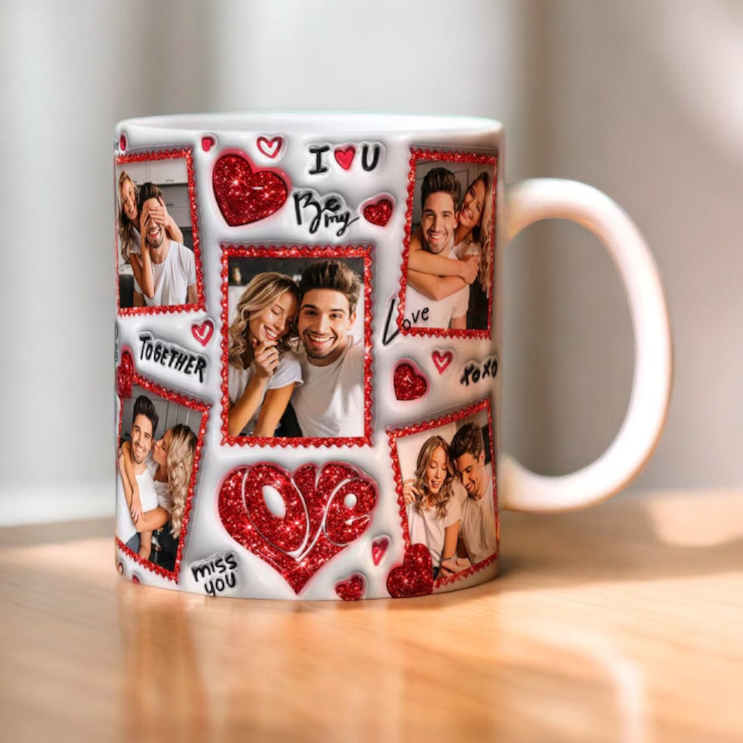 Valentine’s Day Custom Photo Mug - 11oz/15oz