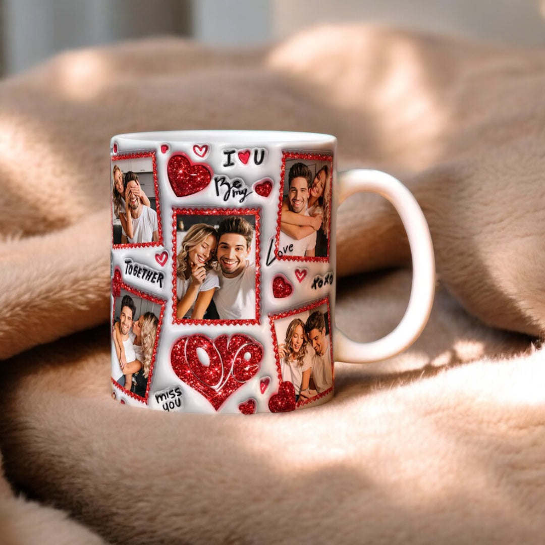 Valentine’s Day Custom Photo Mug - 11oz/15oz