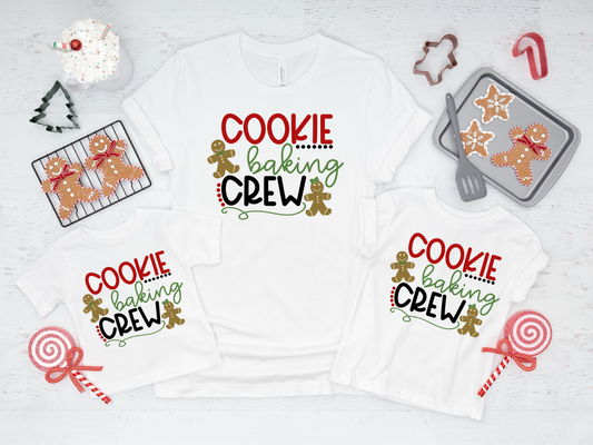 Adult Cookie Baking Crew Graphic Tee