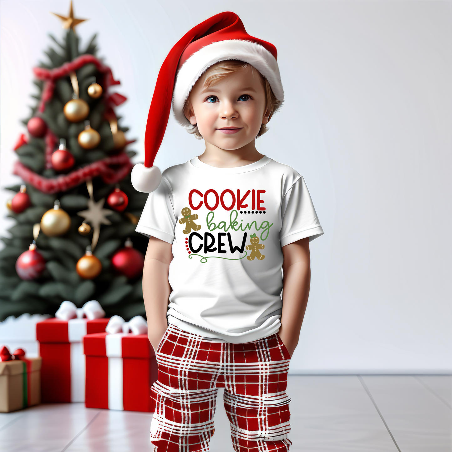 Kids Cookie Baking Crew Graphic Tee