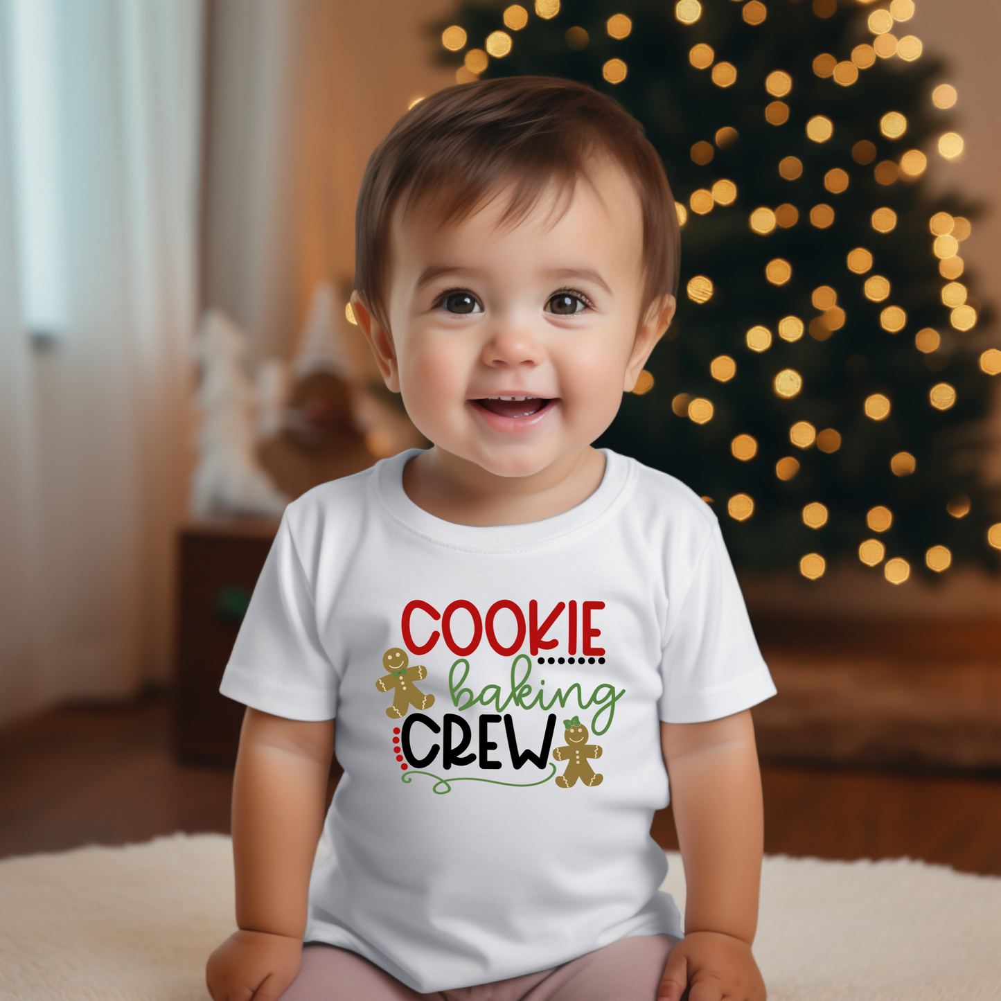 Toddler Cookie Baking Crew Graphic Tee