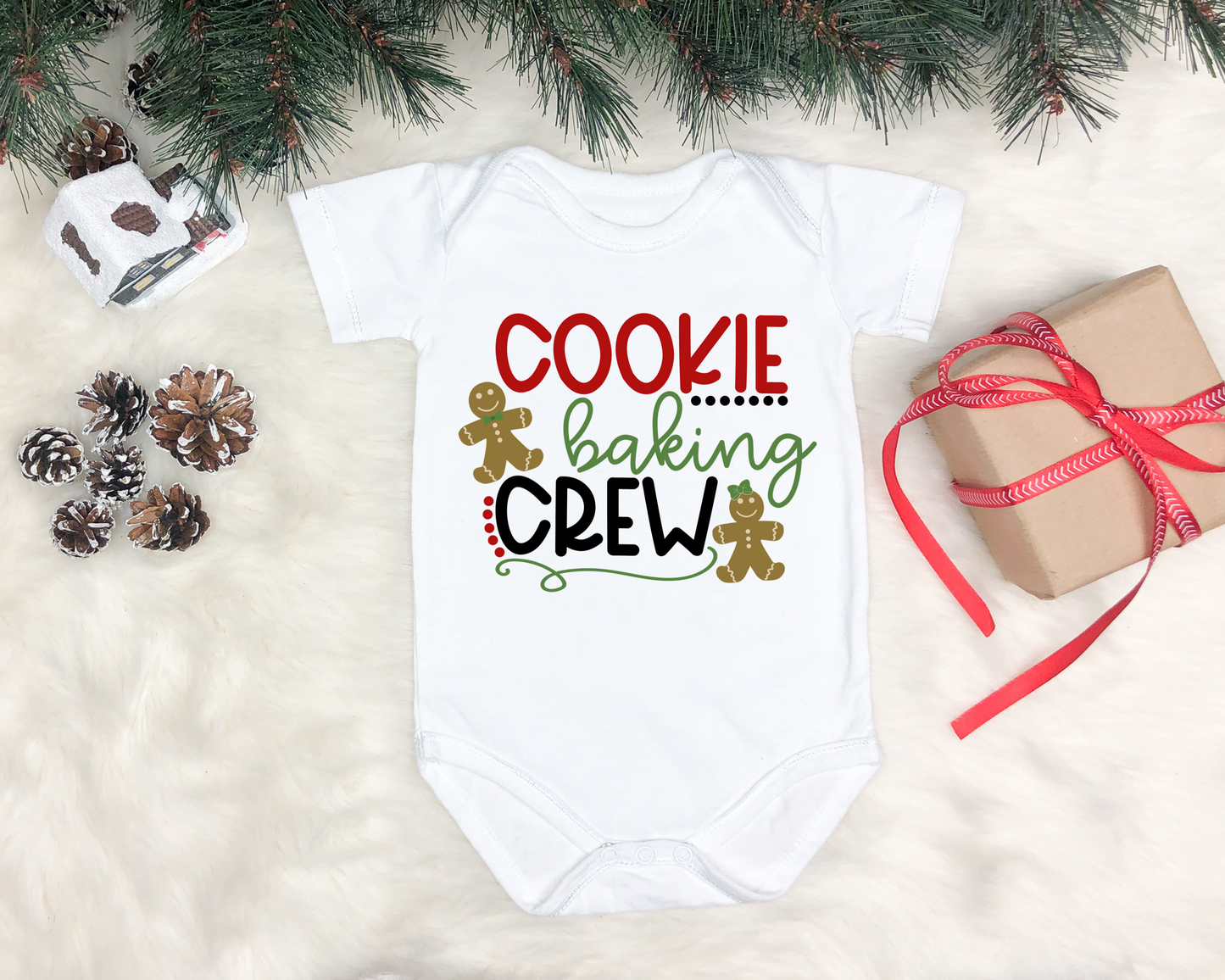 Baby Cookie Baking Crew Bodysuit