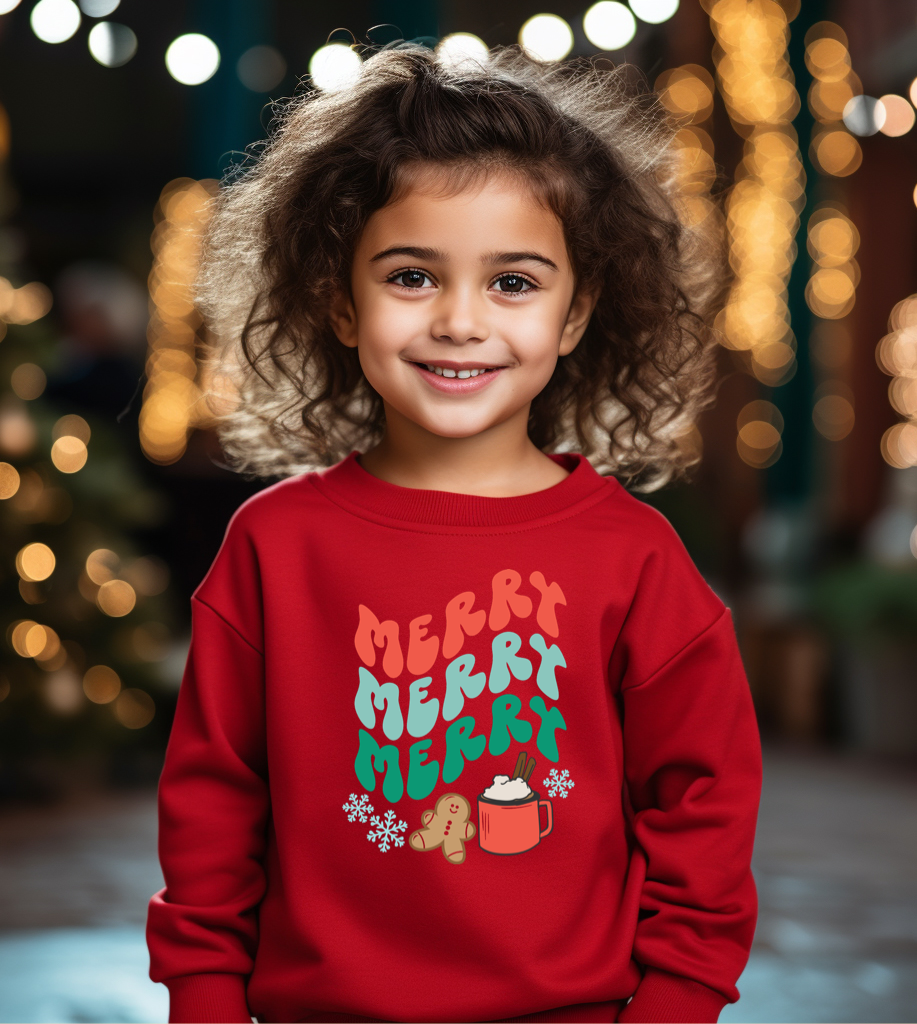 Kids’ Merry Merry Merry Sweatshirt