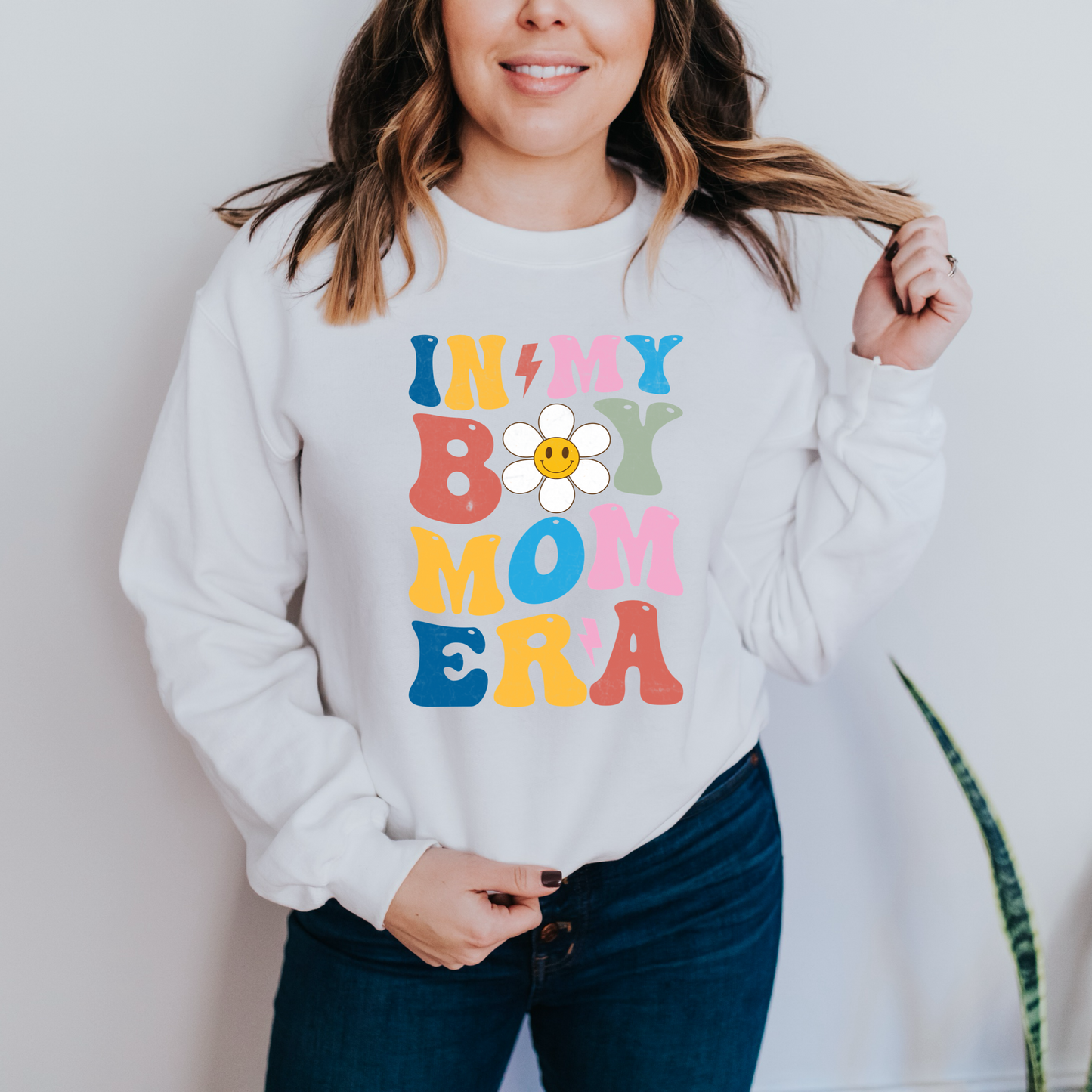 In My Boy Mom Era Sweatshirt