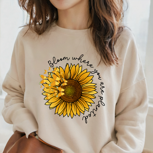 Bloom Where You Are Planted Sweatshirt