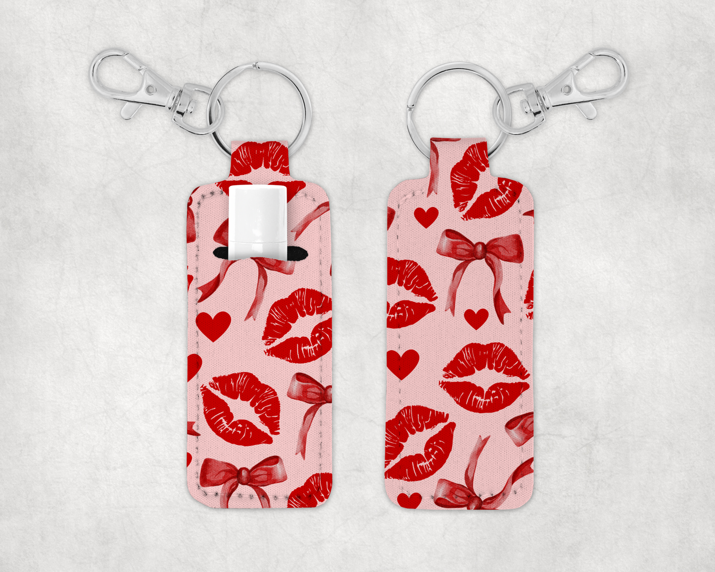 Lip Balm Holder | Lip Balm Keychain | Lip Balm Keyring | 48+ Patterns