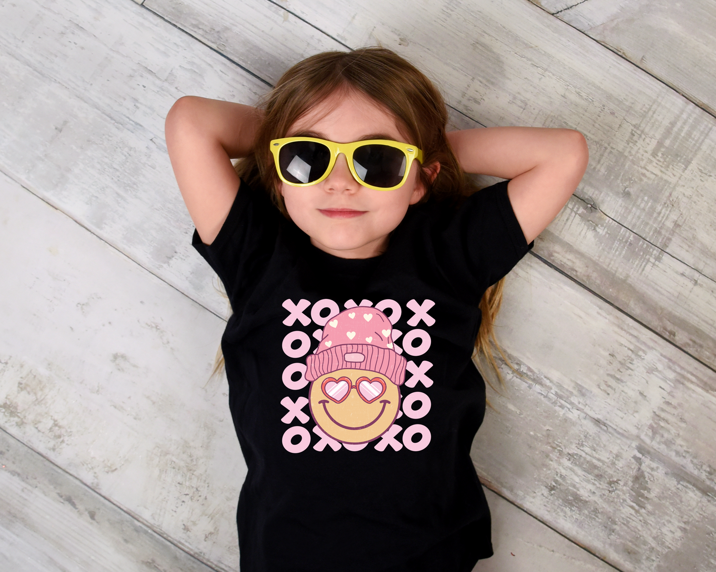 Toddler & Kids’ XOXO Smiley Tee