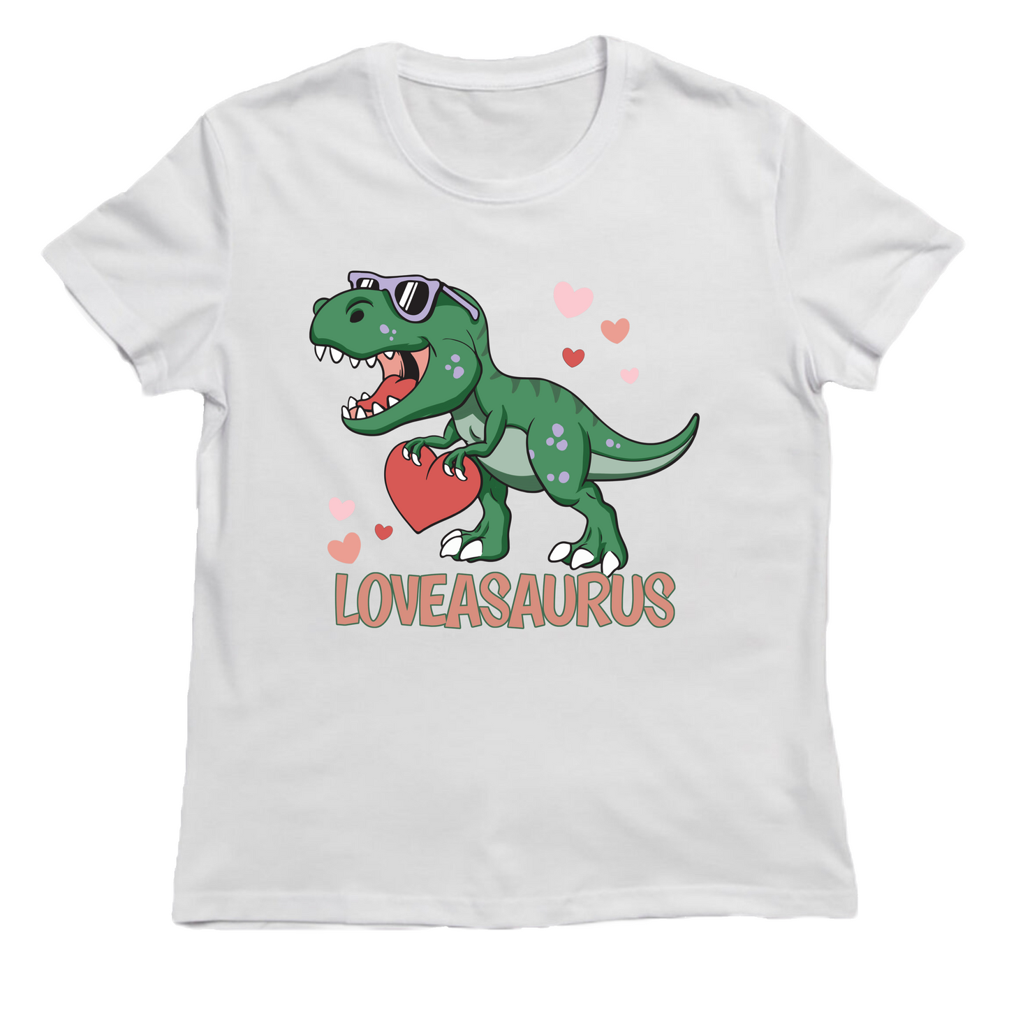 *BOGO OFFER* Toddler & Kids’ Valentine’s Day T-Shirt (White) - 10 Designs