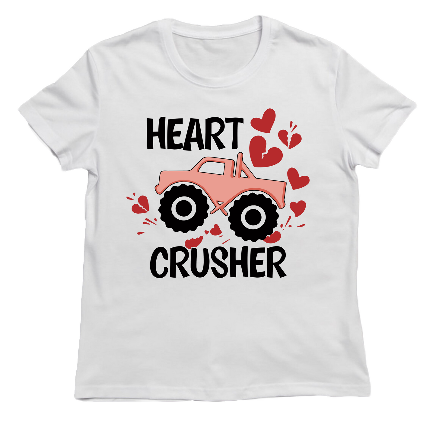 *BOGO OFFER* Toddler & Kids’ Valentine’s Day T-Shirt (White) - 10 Designs