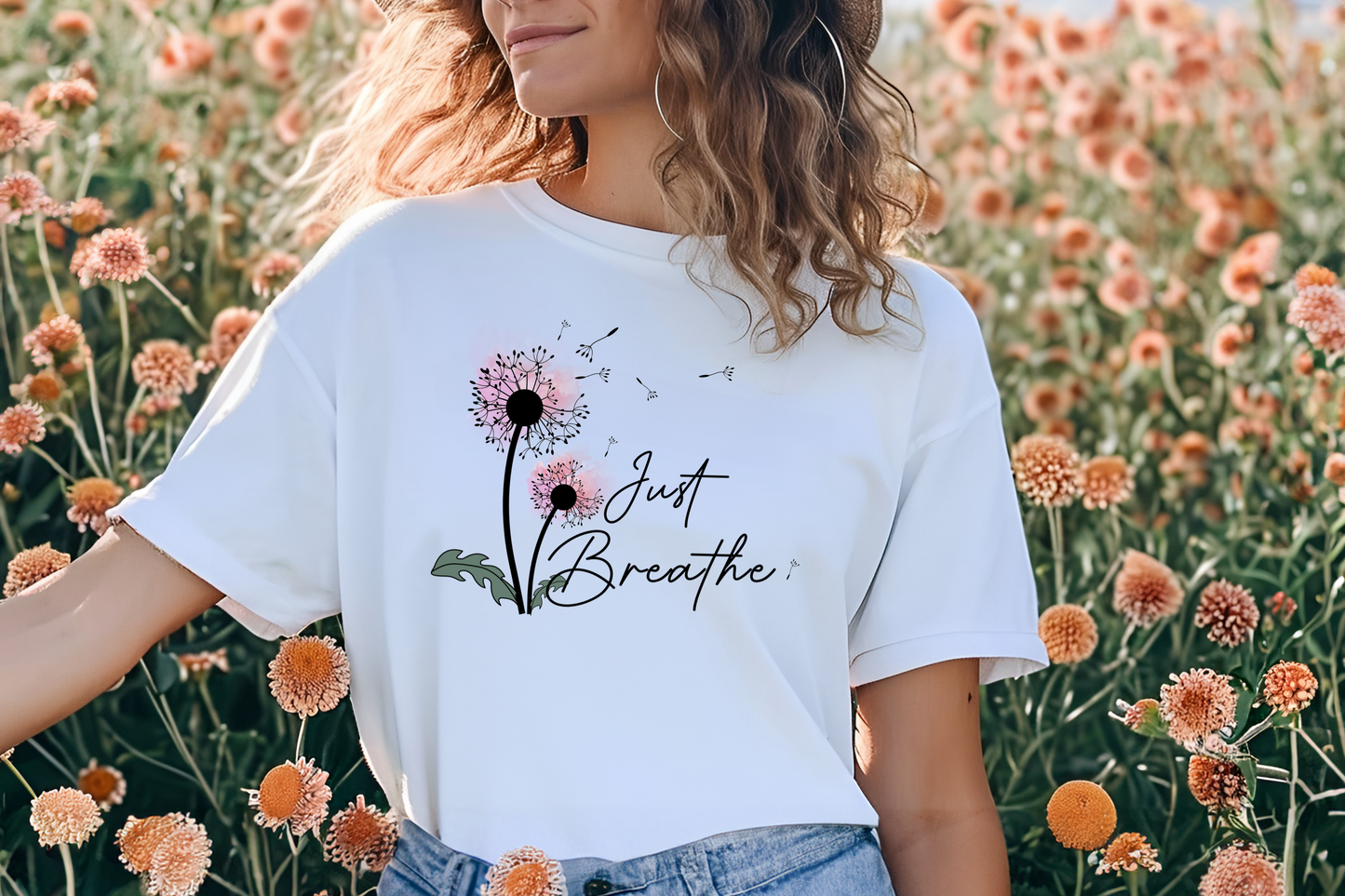 Just Breathe Tee