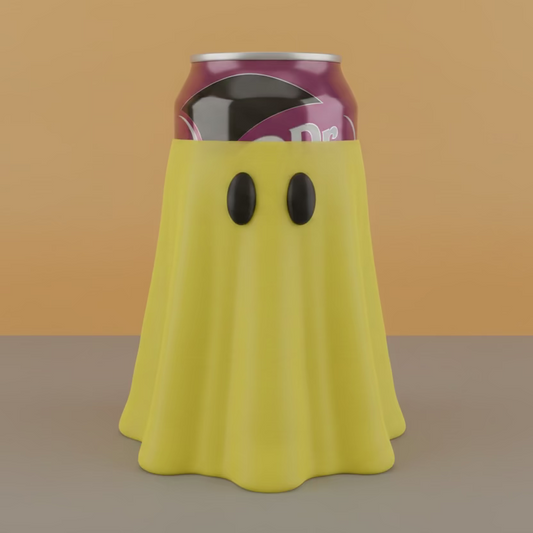 Ghost Can Koozie Sleeve - Glow in the Dark