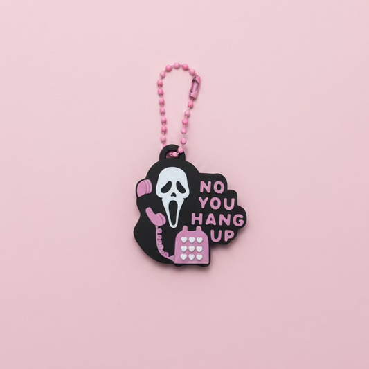 No You Hang Up Ghostface Can Opener Keychain