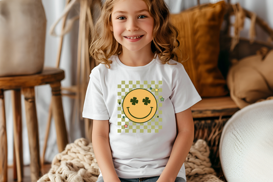 Shamrock Smiley Kids’ Tee