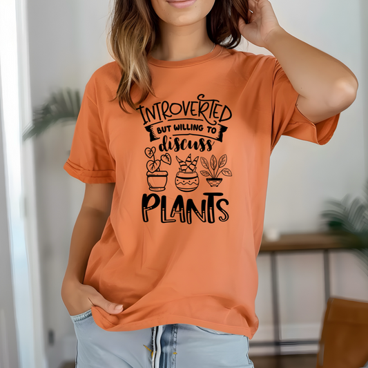 Introverted But Willing To Discuss Plants