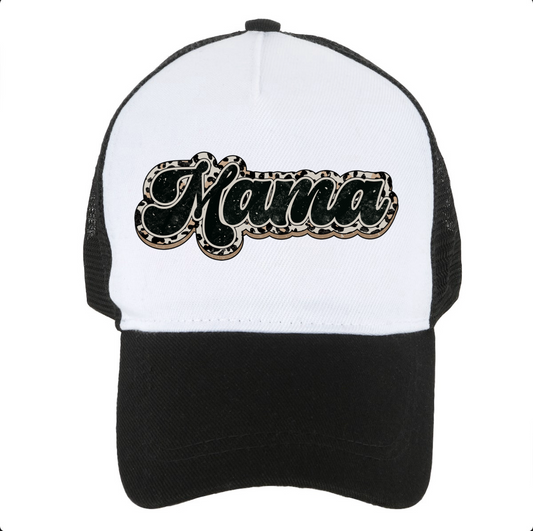 Mama Leopard Trucker Hat