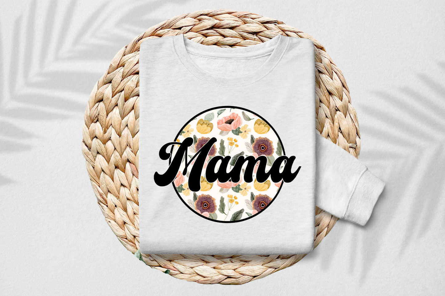 Mama Circle Patch Pullover